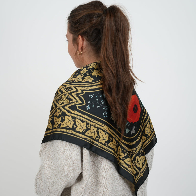 Wayside Silky Scarf - Heading Prints