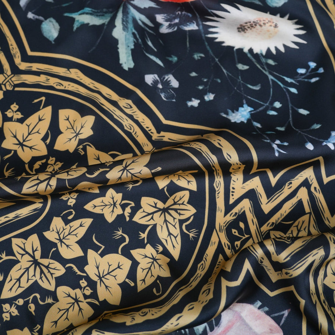 Wayside Silky Scarf - Heading Prints