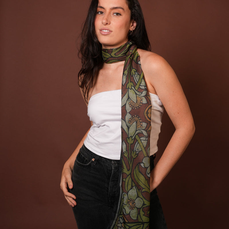 Wildflower All-Season Scarf - Heading Prints