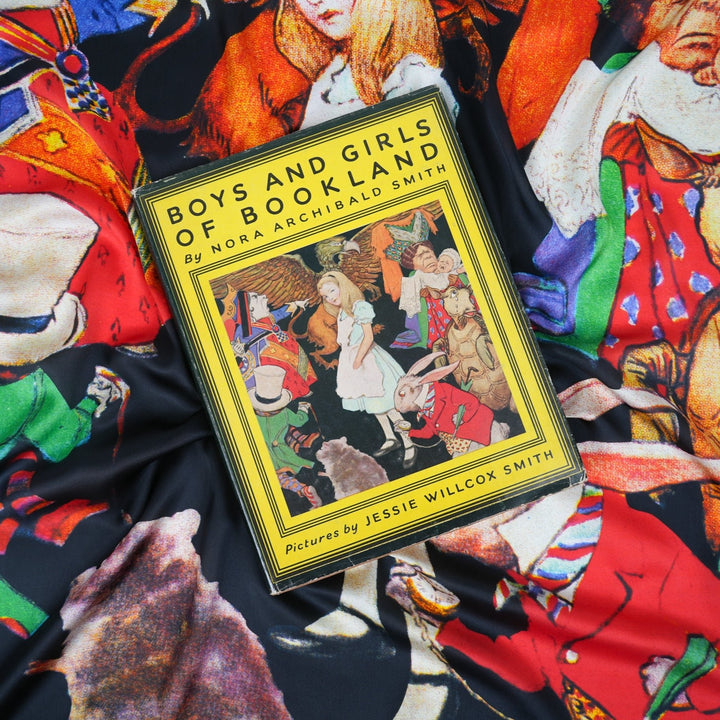 Wonderland Silky Scarf - Heading Prints