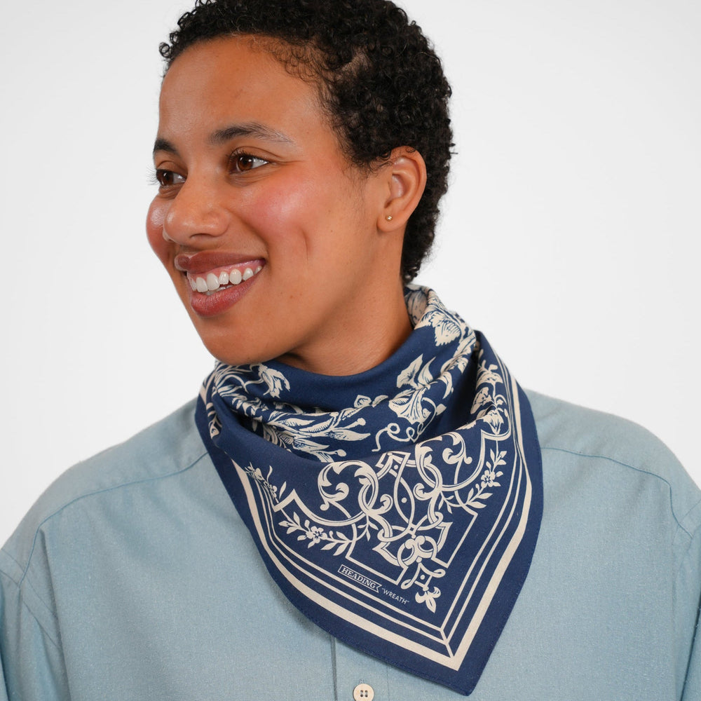 Wreath Bandana - Heading Prints