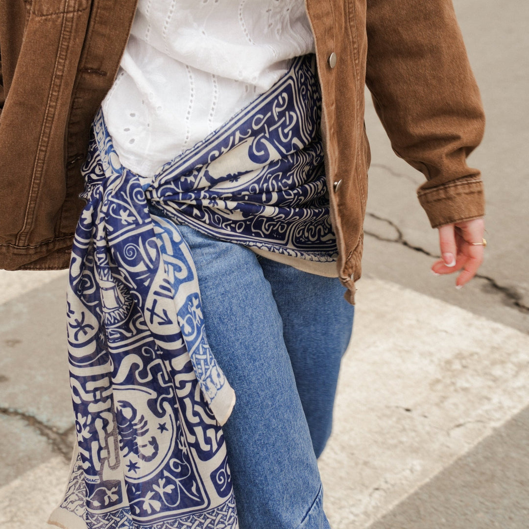 Zodiac Scarf - Heading Prints